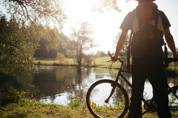 istock Observing and relaxing in beautiful nature 641236098
