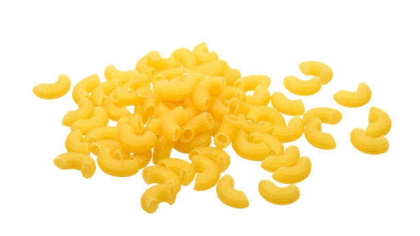 istock Macaroni isolated on the white background 641245878