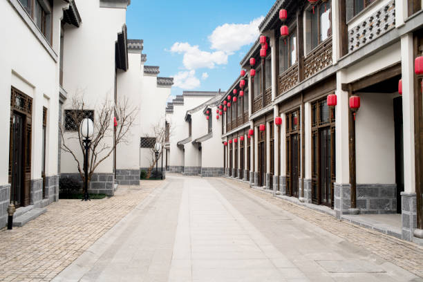 Chinese ancient architecture and alley