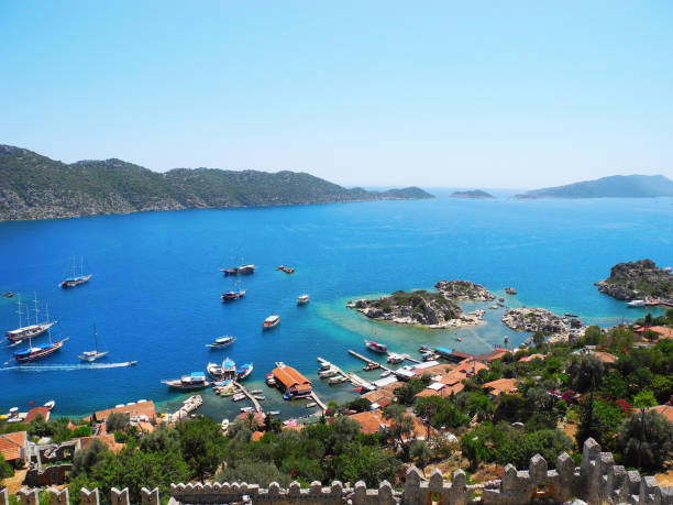 istock The city Simena, Turkey. 641255854