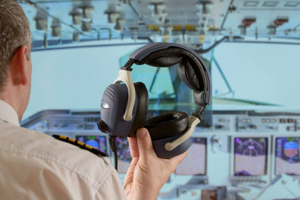 istock Pilot in the airlpane cockpit 641259544