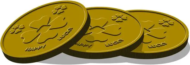 Vector illustration of Coin