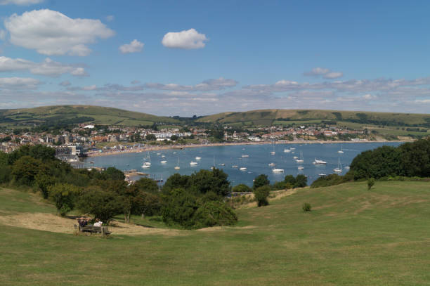 istock Swanage Bay from Peveril Point 641287090