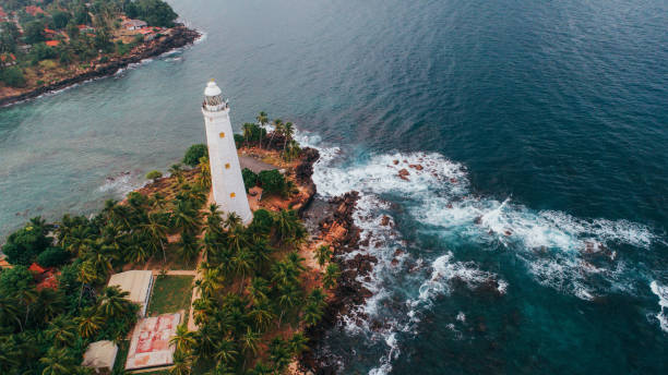 istock Aerial view of lighthouse in Sri Lanka 641294068