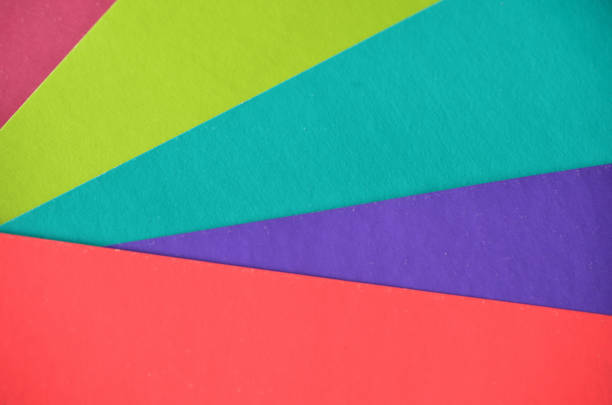 istock Multicolor background from a paper of different colors 641294384