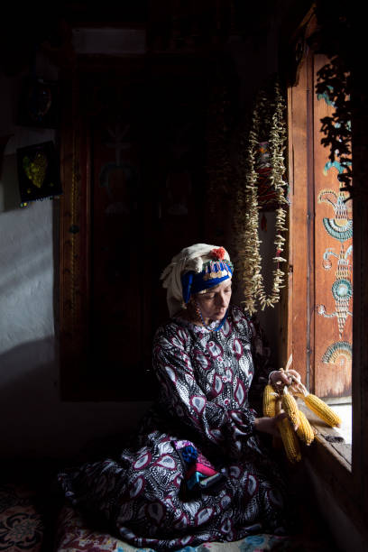 istock Traditional anatolian woman 641299336