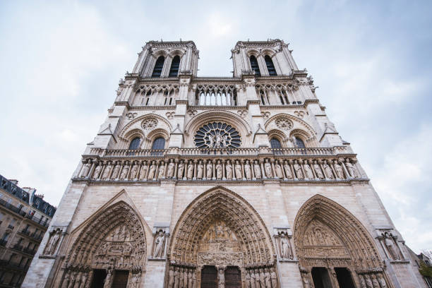 istock Notre Dame church in Paris 641303938