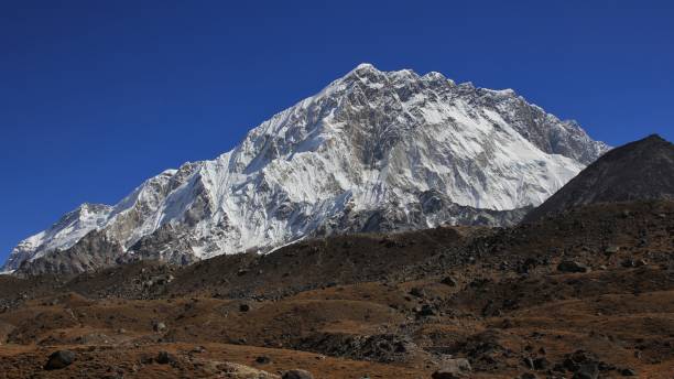 istock Mount Nuptse, high mountain of  the Himalayas 641304432