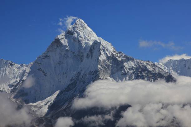 istock Peak of mount Ama Dablam, Nepal 641304462