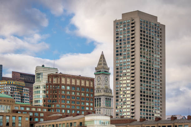 istock Boston Skyline and Custom House - Boston, Massachusetts, USA 641309804