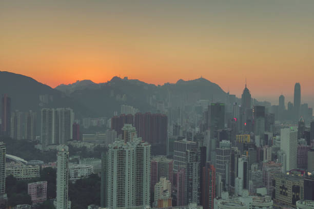 istock night view HK at Sir Cecils Ride 641316332