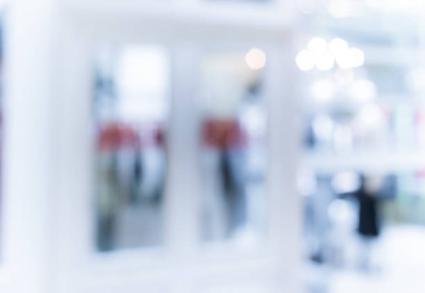 istock Abstract background of shopping mall 641318018