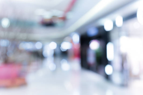 istock Abstract background of shopping mall 641318090