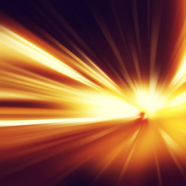 istock Speed motion in the tunnel. 641320370