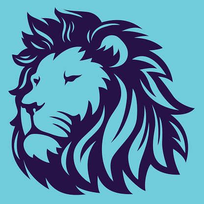 Lion Head , Lion Icon