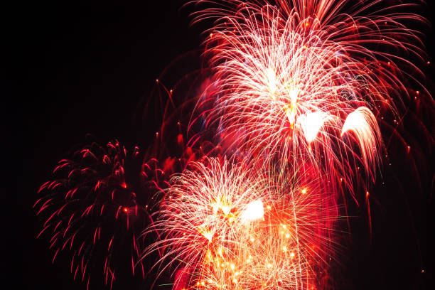 istock Fireworks in The Sky of Night 641324230