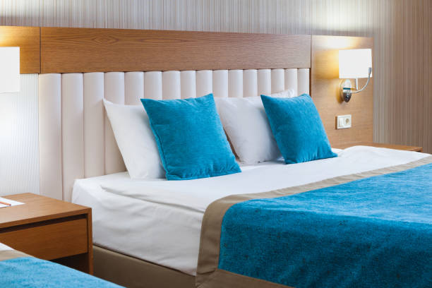 Luxury Hotel Room Detail Side View
