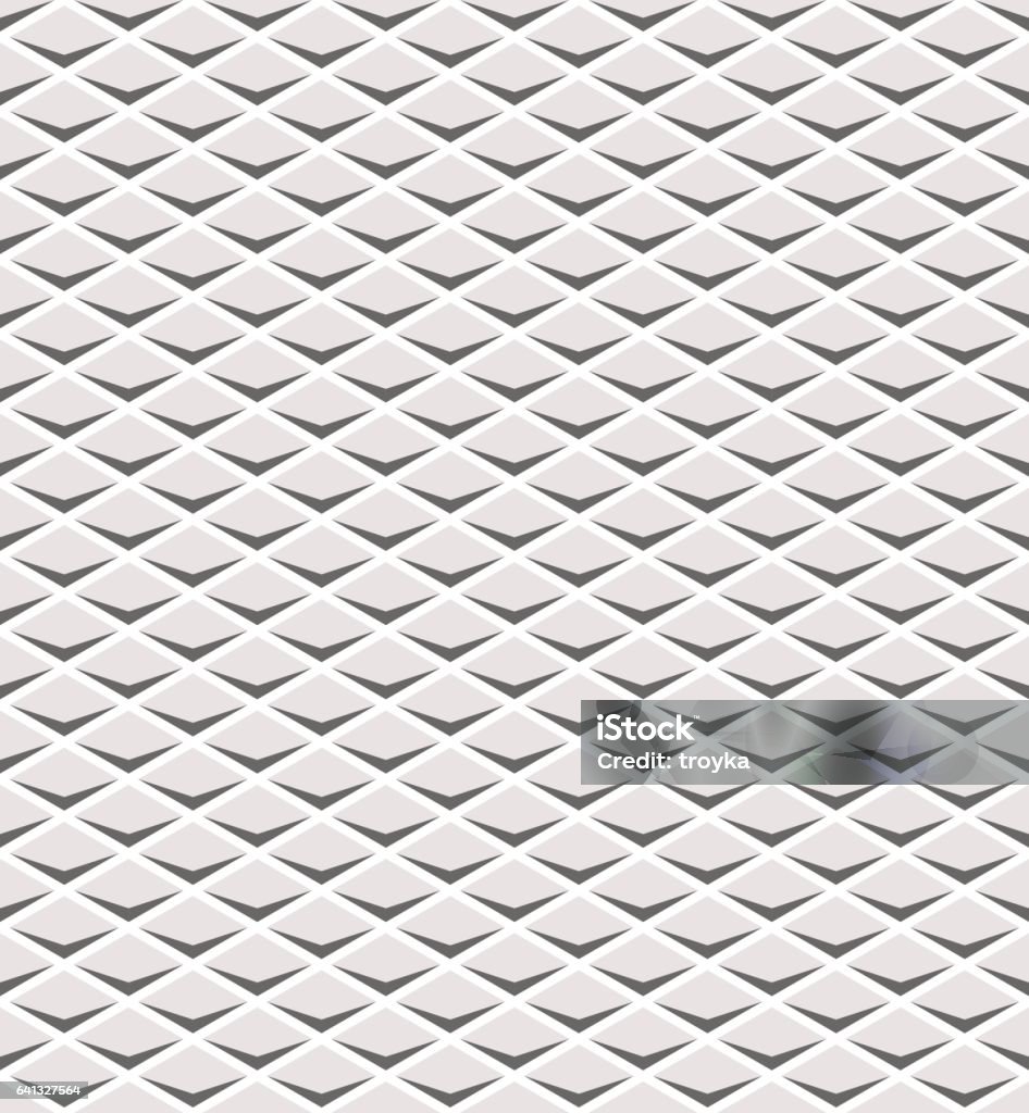 Seamless Diamonds Fish Scale Pattern Stock Illustration - Download ...