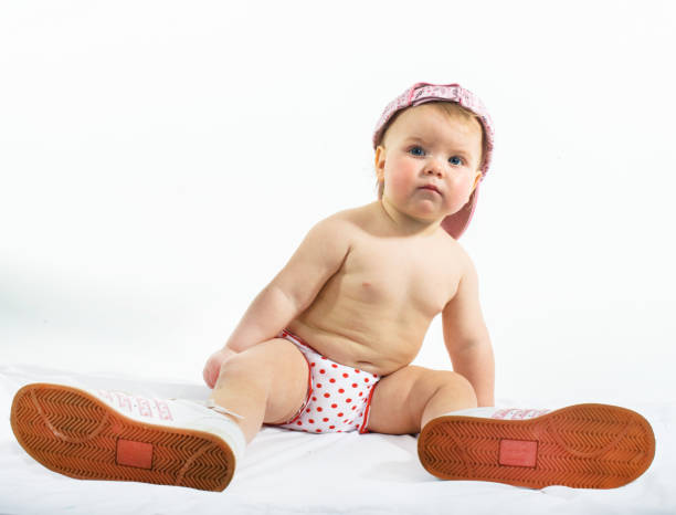istock Adorable baby girl 641329530