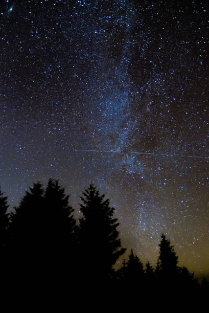 istock International Space Station passing in front of Milky Way 641331892