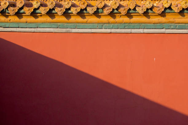 istock red wall of China forbidden city 641341290