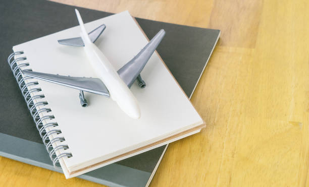 istock World Travel journal blank notebook for blogger concept. 641350256