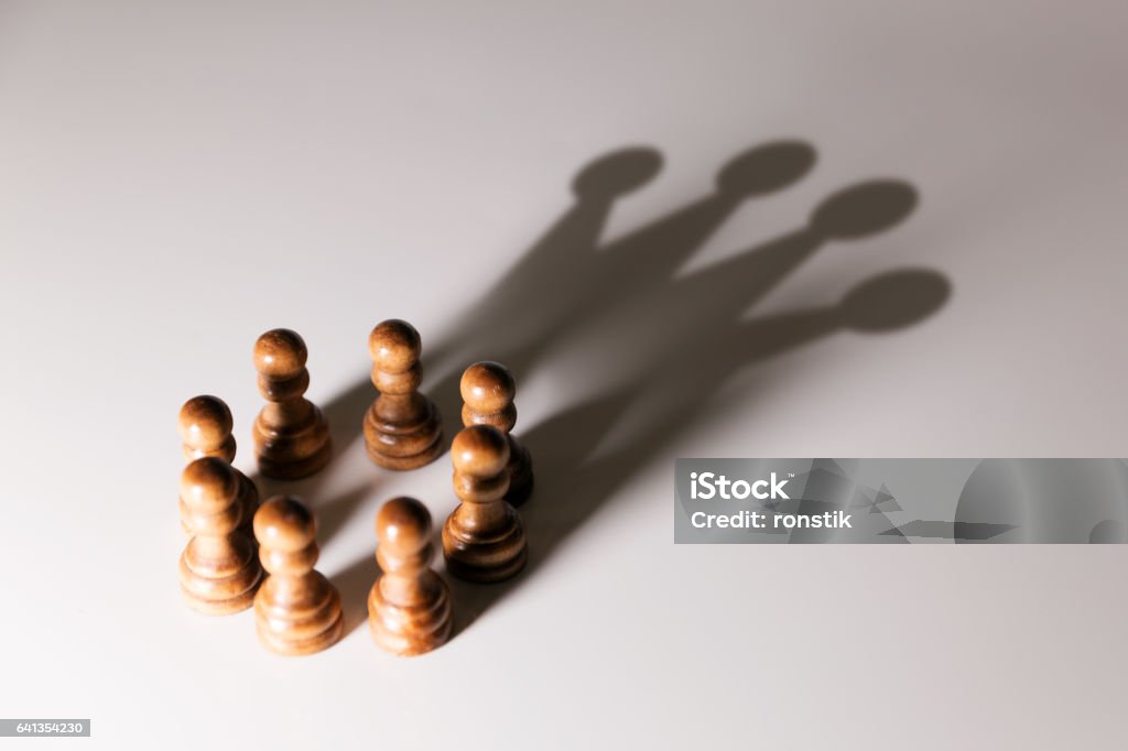business leadership, teamwork power and confidence concept Concepts Stock Photo