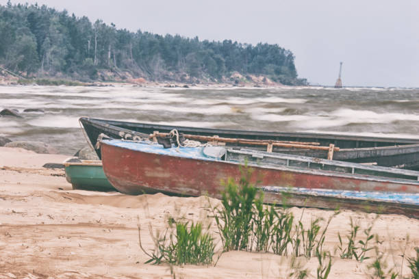 istock Storm on the Baltic sea 641360588
