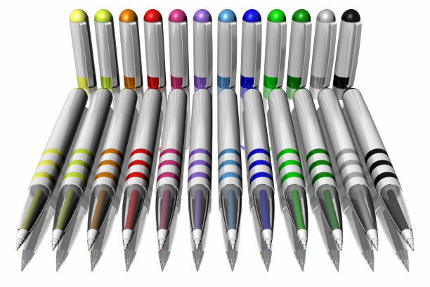 istock Colorful markers Series 641364996