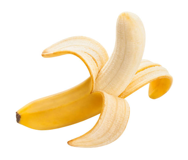 banane  - unpeeled photos et images de collection