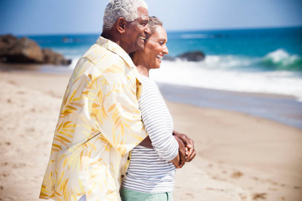 istock Senior Couple Intimate Moment 641373592