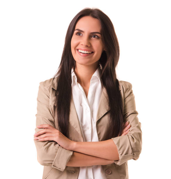 istock Beautiful business lady 641379484