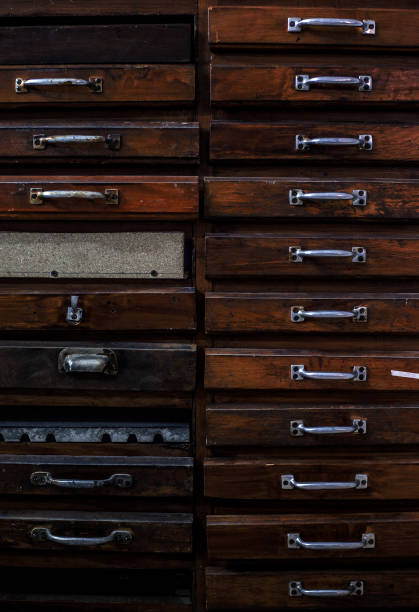istock Old Wooden Drawers 641382998