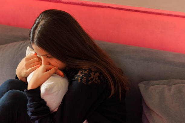 istock Depressive young girl 641390944