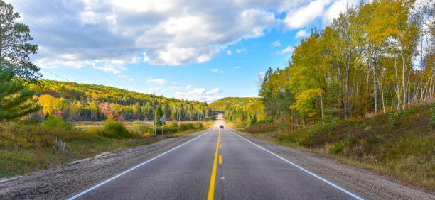 istock Summer highway open road to anywhere. 641395974