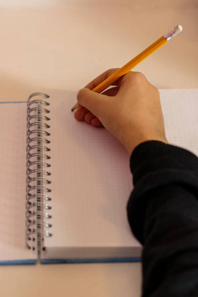 istock Teenage girl doing homework for school 641396426