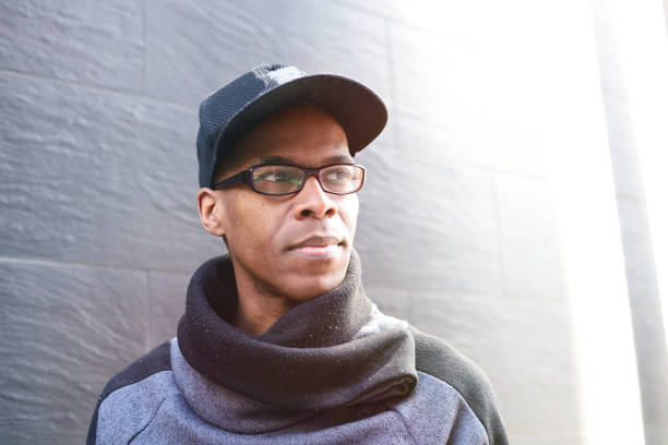istock Portrait of young black man 641399826
