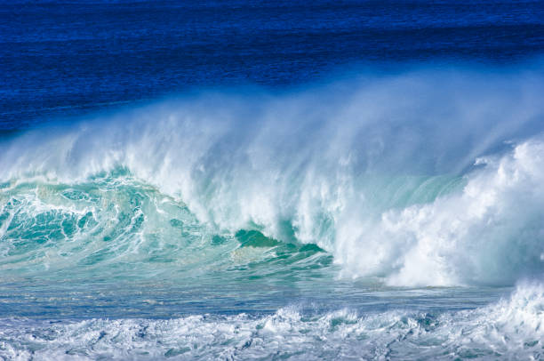 istock Large Turbulent Ocean Waves Off California Coast 641402168