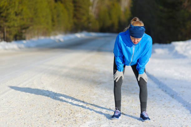 istock Woman having a rest after hard workout. 641407660
