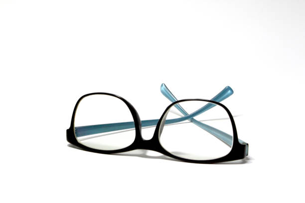 eyeglasses eyeglasses isolated on white background reading glasses stock pictures, royalty-free photos & images