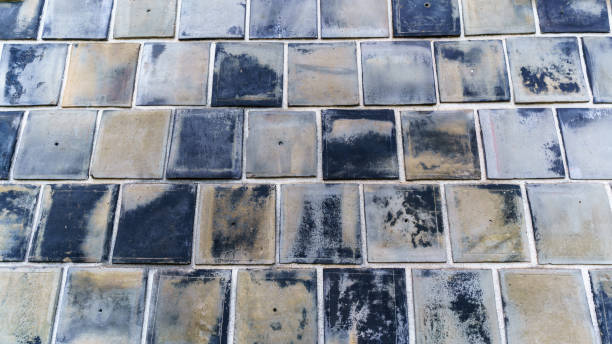 istock Old tile wall in Kurashiki , Japan 641413474