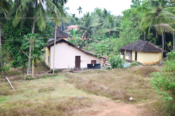istock Village scene of rural India 641413892