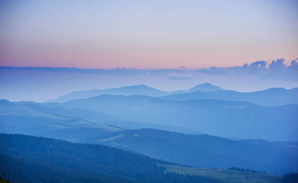 istock beautiful sunset in the mountains 641421176