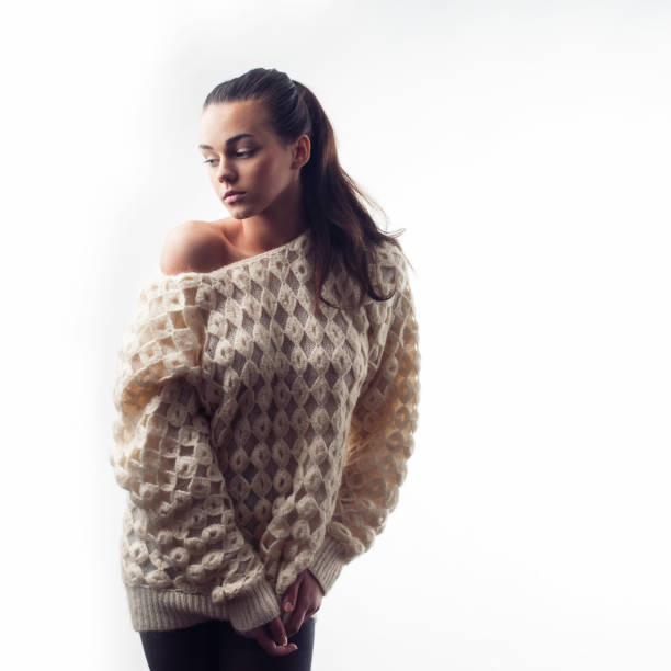 istock fashion model isolated 641423898