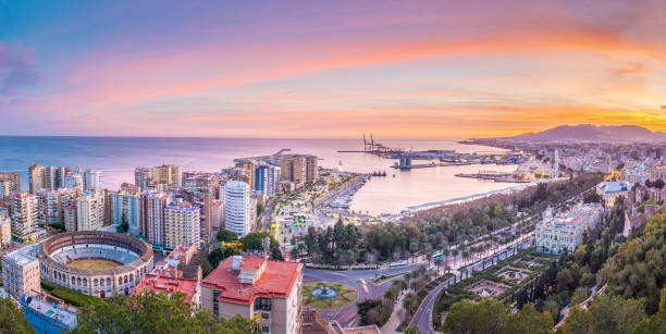 istock Malaga from the skies 641432244