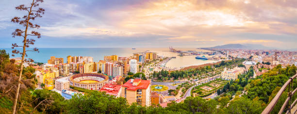 istock Malaga from the skies 641432316