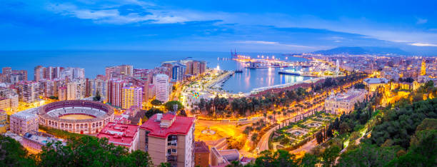 istock Malaga from the skies 641432422
