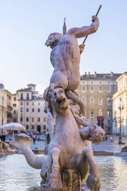 istock Neptune Fountain in Rome, Italy 641436900