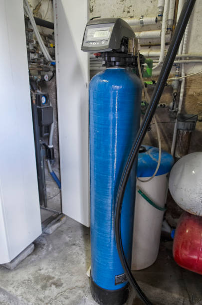 istock Water conditioner and condensing boiler 641437388