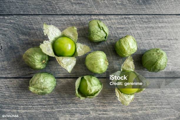 Tomatillos Stock Photo - Download Image Now - Tomatillo, Agriculture, Food